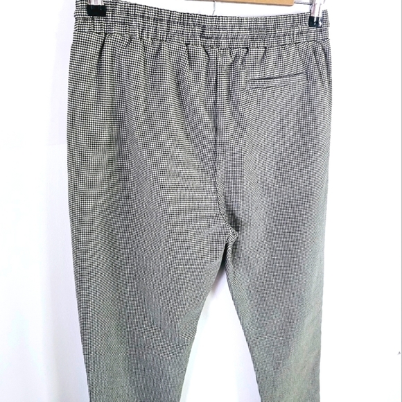 NWT Shinestar Houndstooth Elastic Waist Pull On Women's Dress Pants Size M - Picture 7 of 9